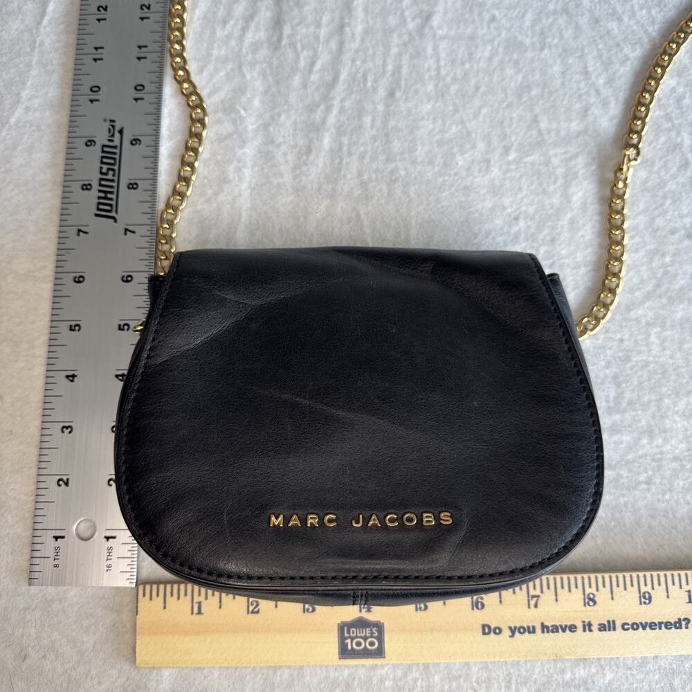 MARC JACOBS M0014787 avenue Black leather medium crossbody bag - Picture 3 of 11